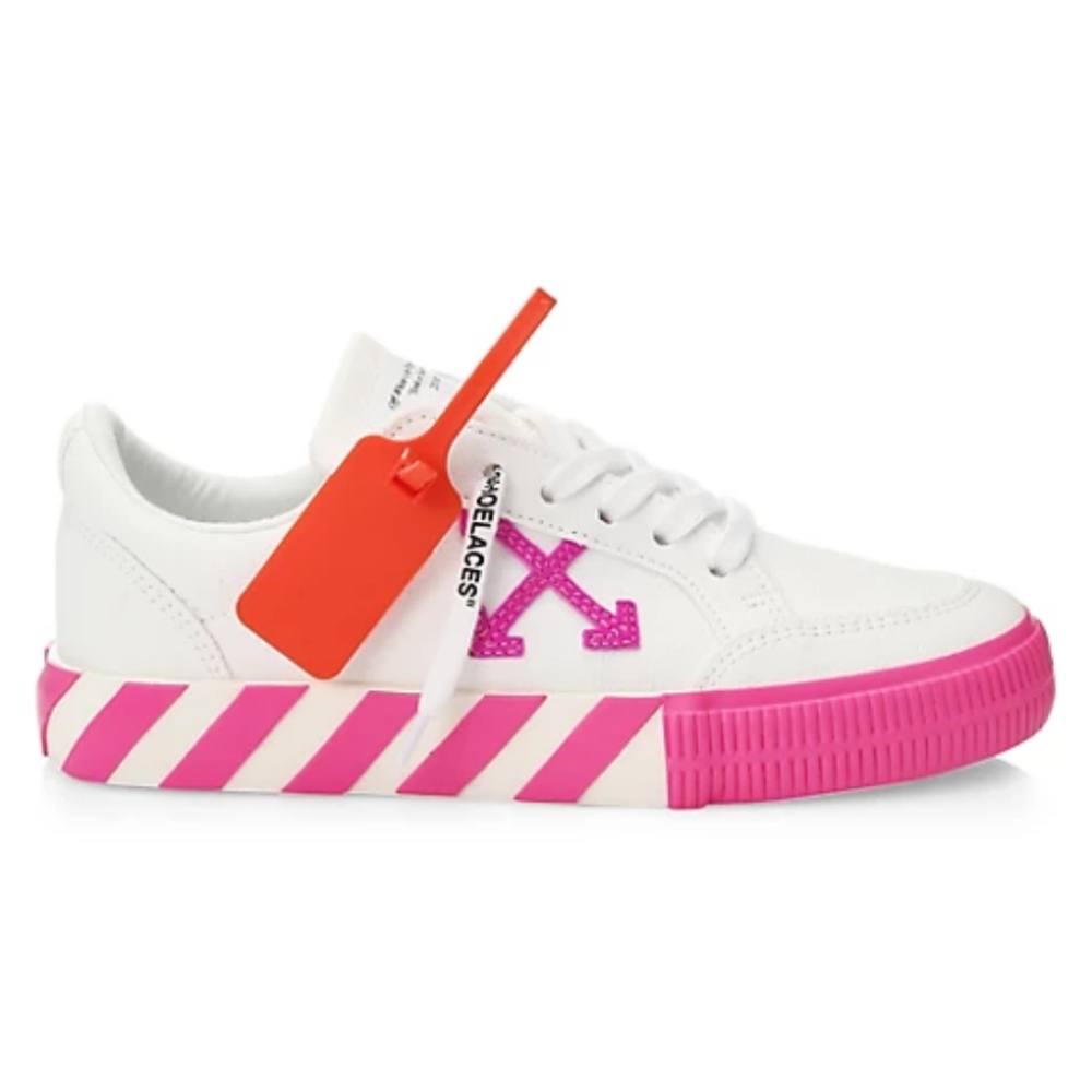 Off white canvas sneakers